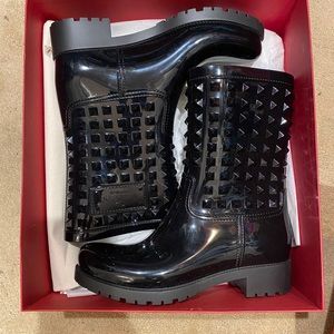 Valentino Garavani Studded Rainboot
